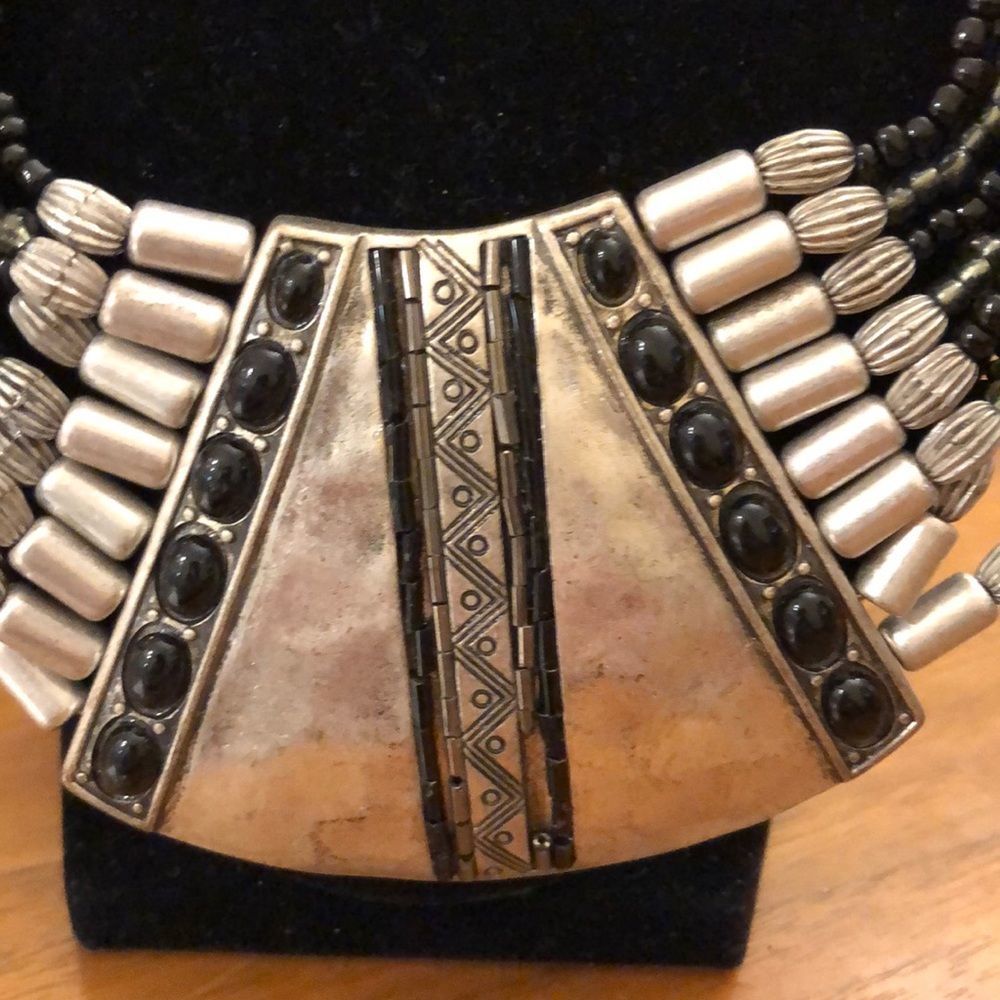 Join the Tribe beaded Statement collar